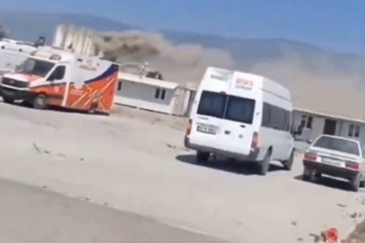 Hataylı depremzede yurttaşların toz altındaki yaşam m&uuml;cadelesi