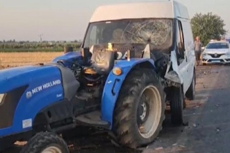 Hatay'da trakt&ouml;rle minib&uuml;s &ccedil;arpıştı! 1 can kaybı