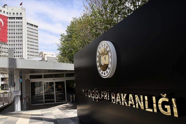 Dışişleri'nden İsrailli Bakan'a tepki!
