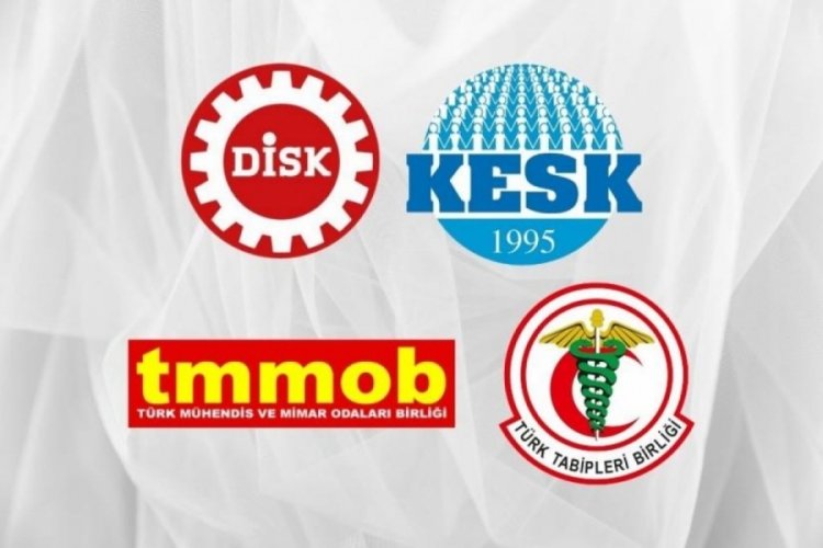 DİSK, KESK, TMMOB, TTB: Anayasa mahkemesi kararları uygulanmalıdır!