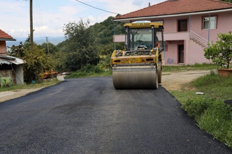 D&uuml;zce'de k&ouml;yler estetik g&ouml;r&uuml;n&uuml;m&uuml;ne kavuşuyor!