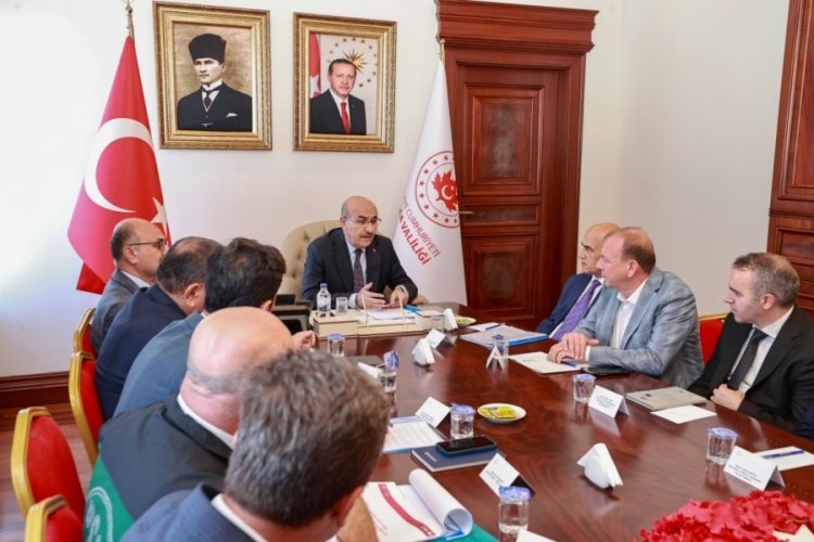 Vali Mahmut Demirtaş başkanlığında Bursa'nın tarımı değerlendirildi