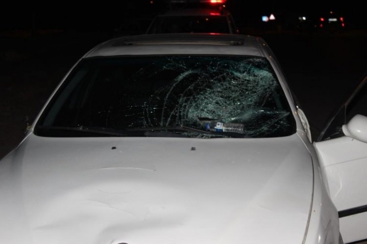 &Ccedil;arpıp ka&ccedil;tı, 3 kilometre uzakta yakayı ele verdi