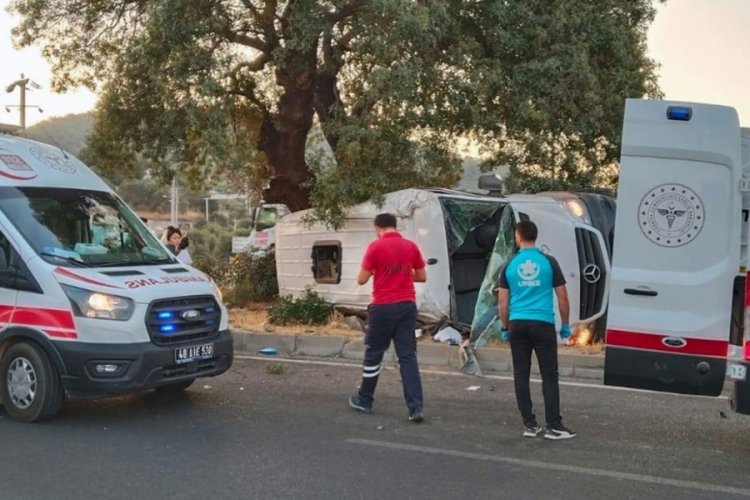 Milas-Bodrum karayolunda feci kaza: &Ccedil;ok sayıda yaralılar var