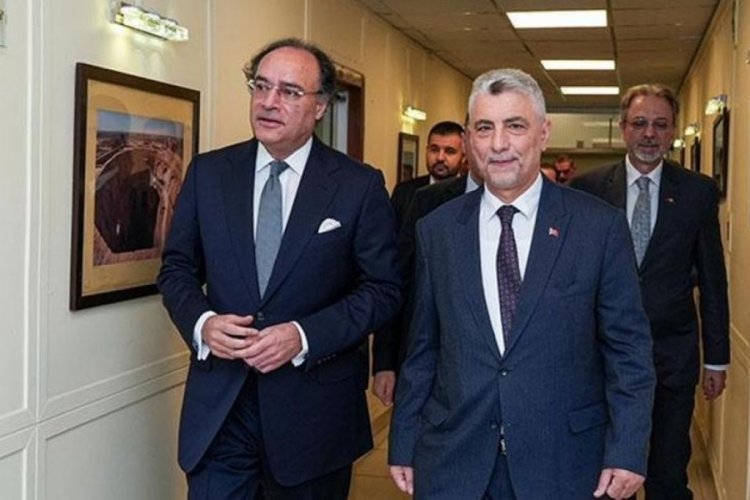 Bakan Bolat, Pakistan Maliye Bakanı Aurangzeb ile g&ouml;r&uuml;şt&uuml;
