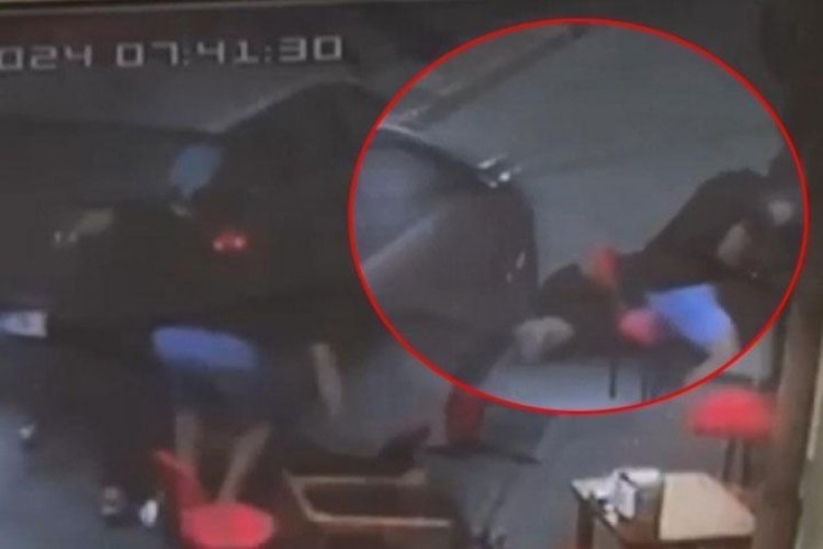 İstanbul'da kafasının &uuml;st&uuml;nden otomobil ge&ccedil;ti