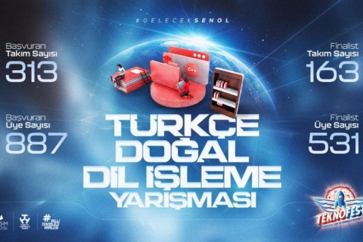 TEKNOFEST T&uuml;rk&ccedil;e Doğal Dil İşleme Yarışması'nın final s&uuml;reci başladı