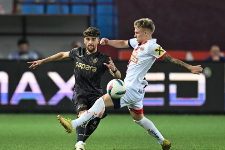Trabzonspor sahasında Rapid Wien'e kaybetti