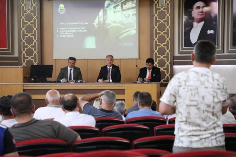 İneg&ouml;l Belediyesi ile BURULAŞ arasında 'ulaşım' toplantısı