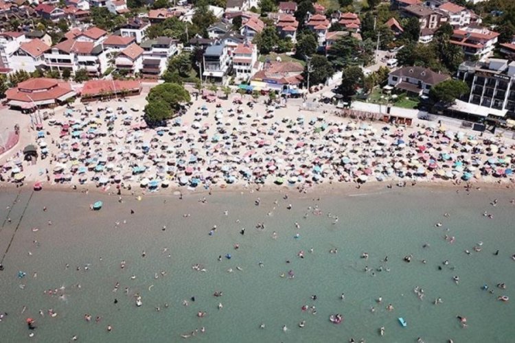 Kentte 2 plaj hari&ccedil; denize girmek yasaklandı