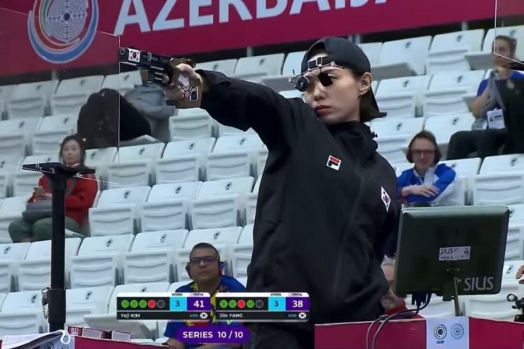 G&uuml;ney Koreli Olimpiyat atıcısı basın toplantısında bayıldı!