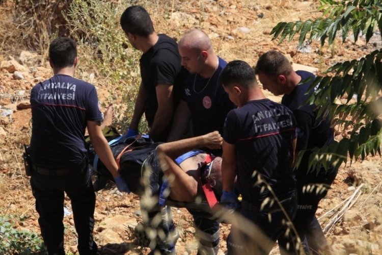 Tuvalet ihtiyacını gidermek isterken u&ccedil;urumdan yuvarlandı