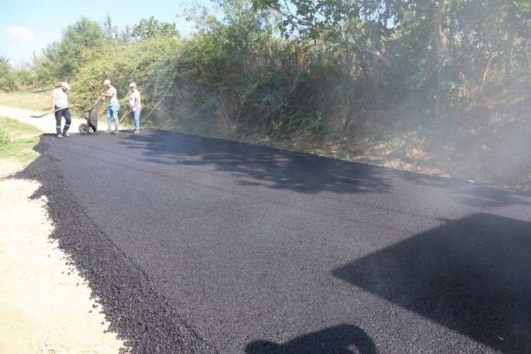 Sakarya'da asfalt &ccedil;alışmaları titizlikle aralıksız devam ediyor