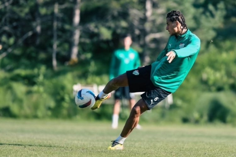 Bursaspor şut &ccedil;alıştı