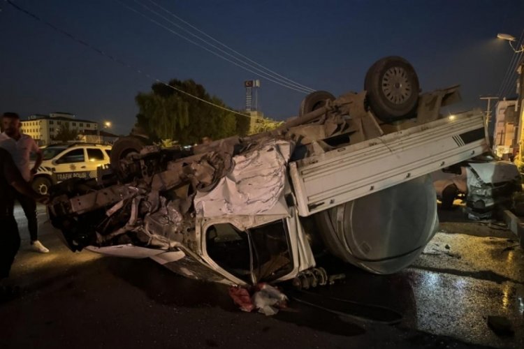 Iğdır'da korkutan zincirleme trafik kazası: 4 ara&ccedil; birbirine girdi