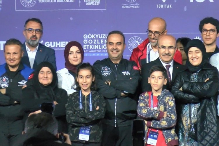 Bakan Kacır Bursa'da 26'ncı g&ouml;ky&uuml;z&uuml; g&ouml;zlem etkinliğine katıldı