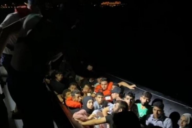 Muğla'da g&ouml;&ccedil;men operasyonu: 32 d&uuml;zensiz g&ouml;&ccedil;men yakalandı