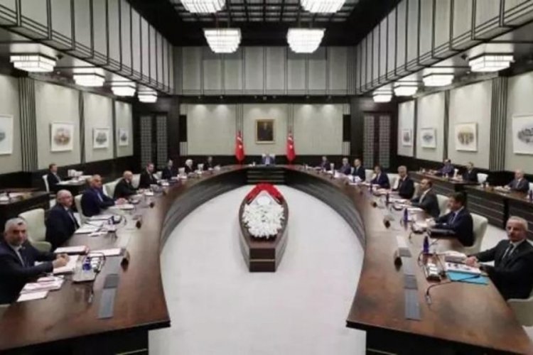 Kabine &uuml;yeleri Cumhurbaşkanı Erdoğan'ın 10. yılını tebrik etti