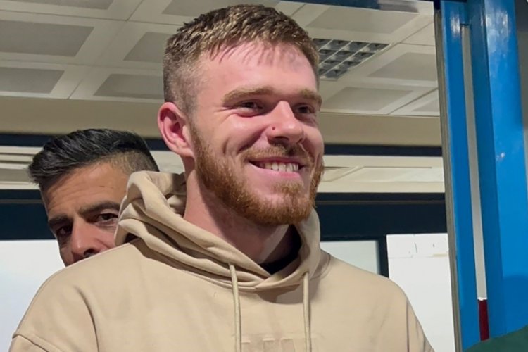 Trabzonspor'un yeni transferi Batagov, Trabzon'a geldi