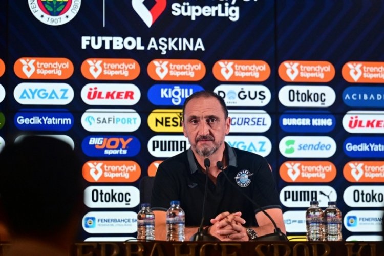 Adana Demirspor Teknik Direkt&ouml;r&uuml; Valkanis: Oyuncularımla gurur duyuyorum