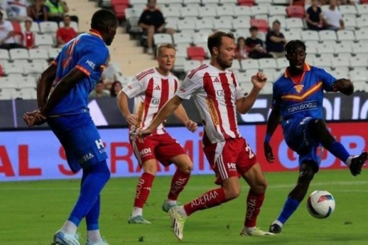 Antalyaspor ile G&ouml;ztepe berabere bitirdi