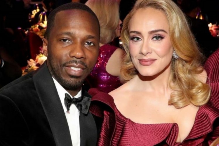 &Uuml;nl&uuml; şarkıcı Adele nişanlandı: Ona deliler gibi aşığım