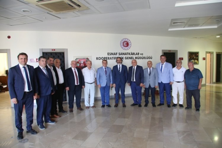BESOB, esnafın taleplerini Genel M&uuml;d&uuml;r Şener'e iletti