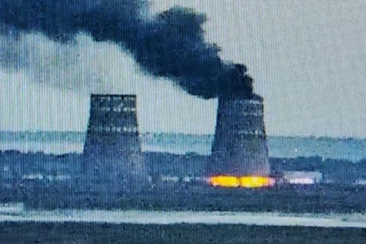 Zaporijya n&uuml;kleer santralinde yangın!