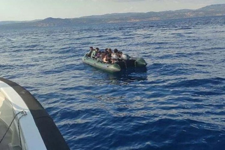 &Ccedil;anakkale'de 33 ka&ccedil;ak g&ouml;&ccedil;men yakalandı