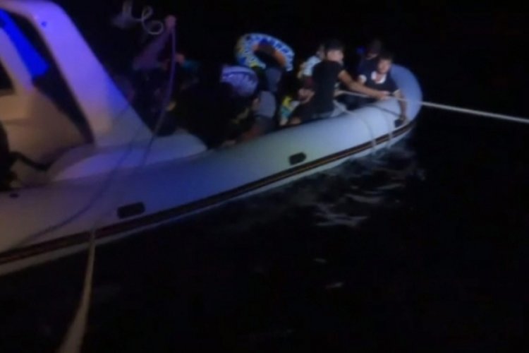 Muğla'da 19 d&uuml;zensiz g&ouml;&ccedil;men kurtarıldı