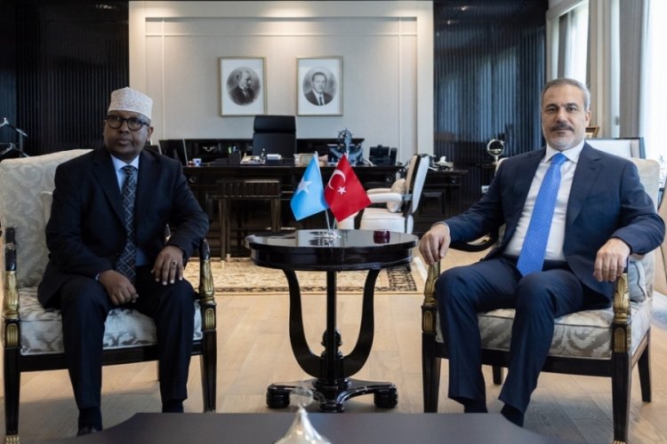 Dışişleri Bakanı Fidan, Somali Dışişleri ile bir arada