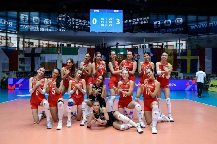 U20 Kadın Milli Takımı Avrupa Şampiyonasında Yarı Finalde