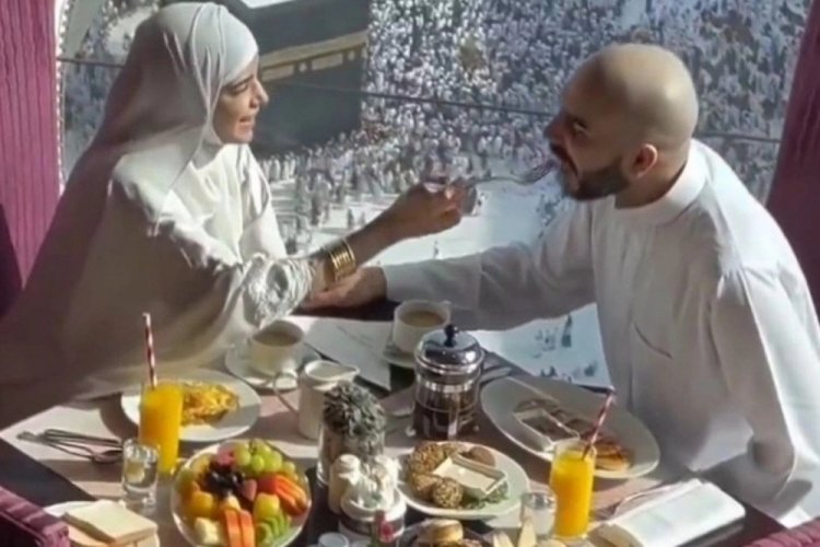 'Kabe manzaralı kahvaltı' uygulaması g&uuml;ndem oldu!
