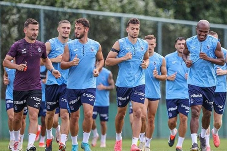 Trabzonspor'da Rapid Wien hazırlığı