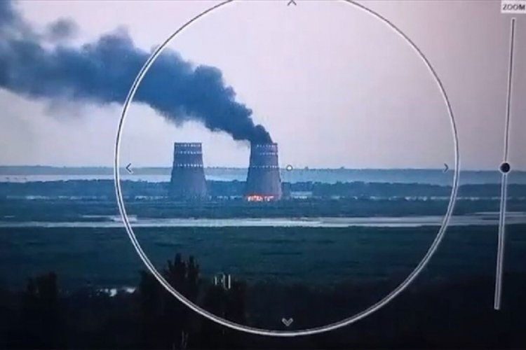 N&uuml;kleer santralde &ccedil;ıkan yangın i&ccedil;in Rusya ile Ukrayna birbirini su&ccedil;ladı!