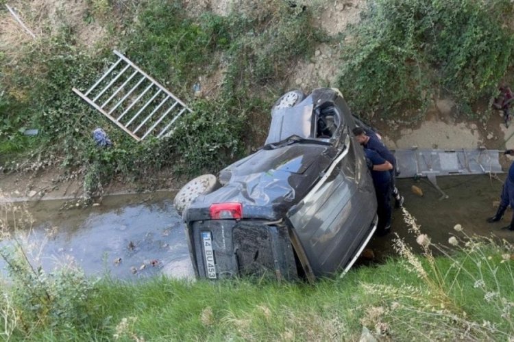 Bolu'da k&ouml;pr&uuml;den u&ccedil;an ara&ccedil;taki 1 kişi &ouml;ld&uuml;