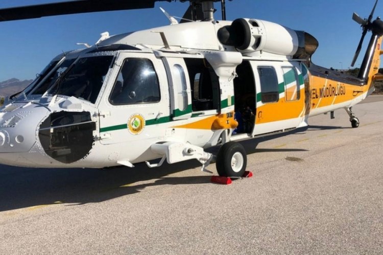 T&uuml;rkiye'nin Yunanistan'a g&ouml;nderdiği helikopterler Atina'ya ulaştı
