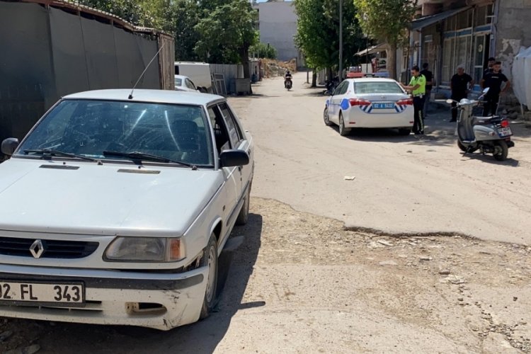 Otomobil ile motosiklet &ccedil;arpıştı: 1 yaralı