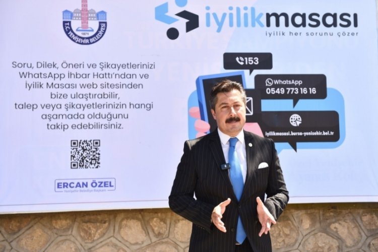 Yenişehir Belediyesi 'İyilik Masası' kurdu