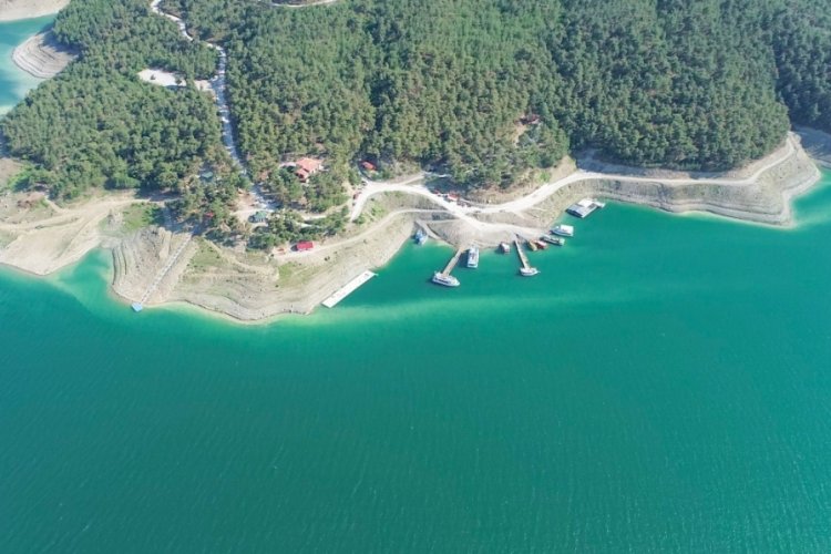 Samsun doğanın c&ouml;mertliği:Şahinkaya kanyonunu ziyaret&ccedil;i akınına uğrattı!
