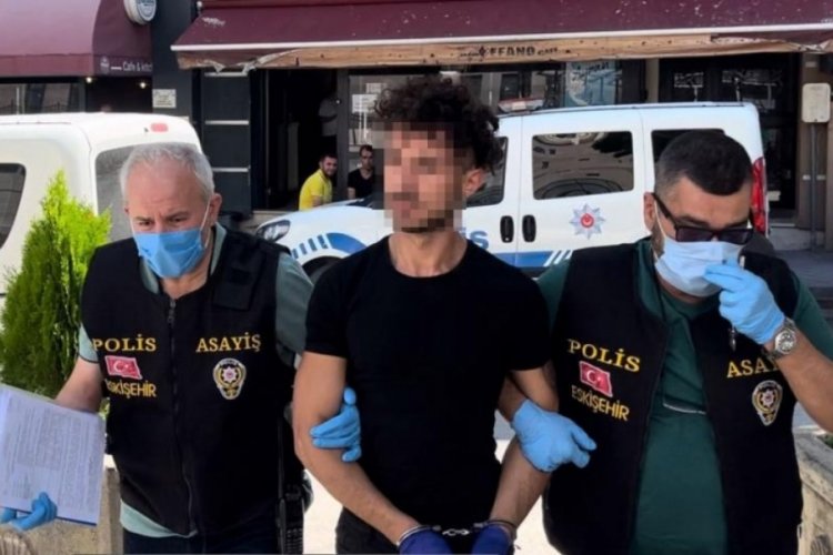 Eskişehir'de cezaevinden &ccedil;ıktığı g&uuml;n ortalığı tekrar birbirine kattı