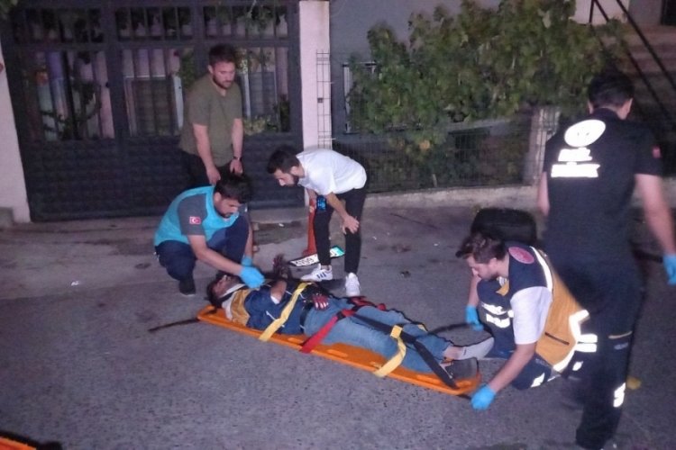 Tekirdağ'da komşusu ile &ccedil;arpıştı!