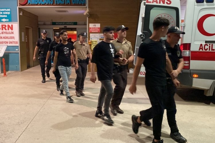 Bursa'da &uuml;lkeye ka&ccedil;ak giren 10 yabancı uyruklu yakalandı