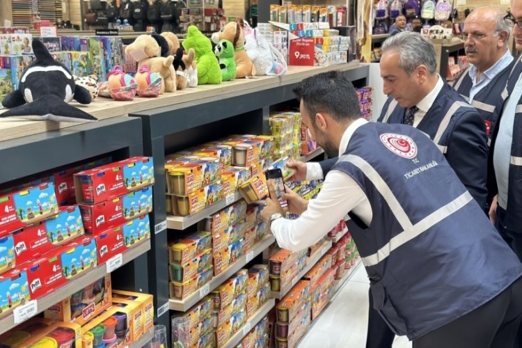 Bursa'da kırtasiyeler denetlendi!