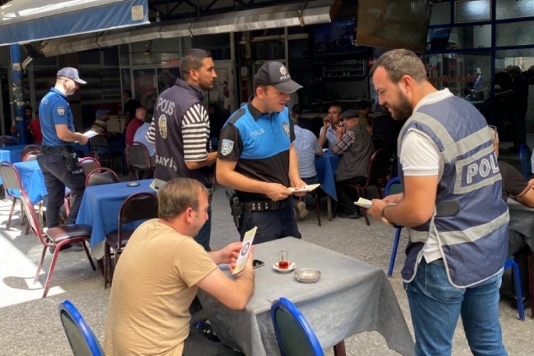 Bursa'da vatandaşlara dolandırıcılık faaliyetleri ile ilgili uyarıda bulunuldu