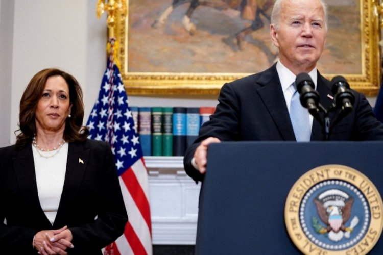 Biden ile Harris Orta Doğu'ya ilişkin g&ouml;r&uuml;şt&uuml;
