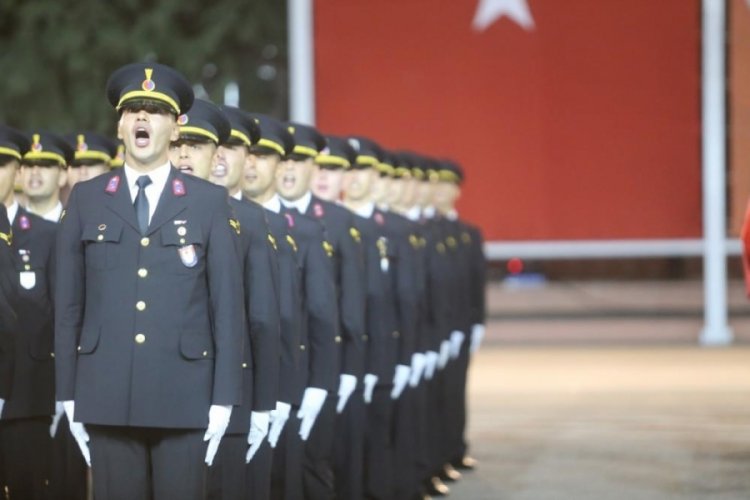 Işıklar Jandarma Meslek Y&uuml;ksekokulu mezunlarını verdi