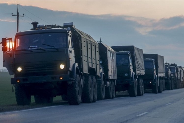 Ukrayna, Kursk'ta Rus askeri konvoyunu vurdu: Onlarca &ouml;l&uuml; var