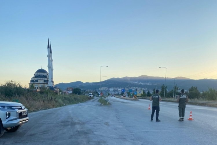 Bursa'da orman ka&ccedil;ak&ccedil;ılığına karşı sıkı denetim!