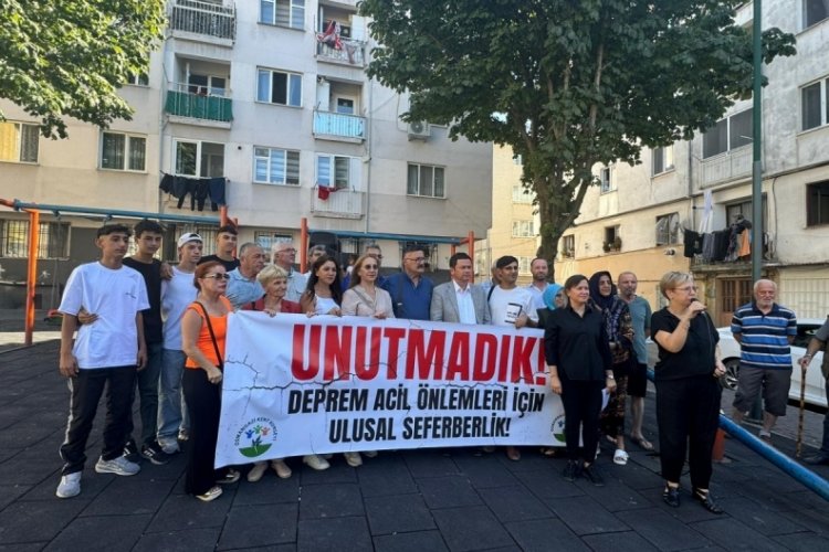 Osmangazi Kent Konseyi'nden 1999 depreminin yıld&ouml;n&uuml;m&uuml;ne &ouml;zel a&ccedil;ıklama